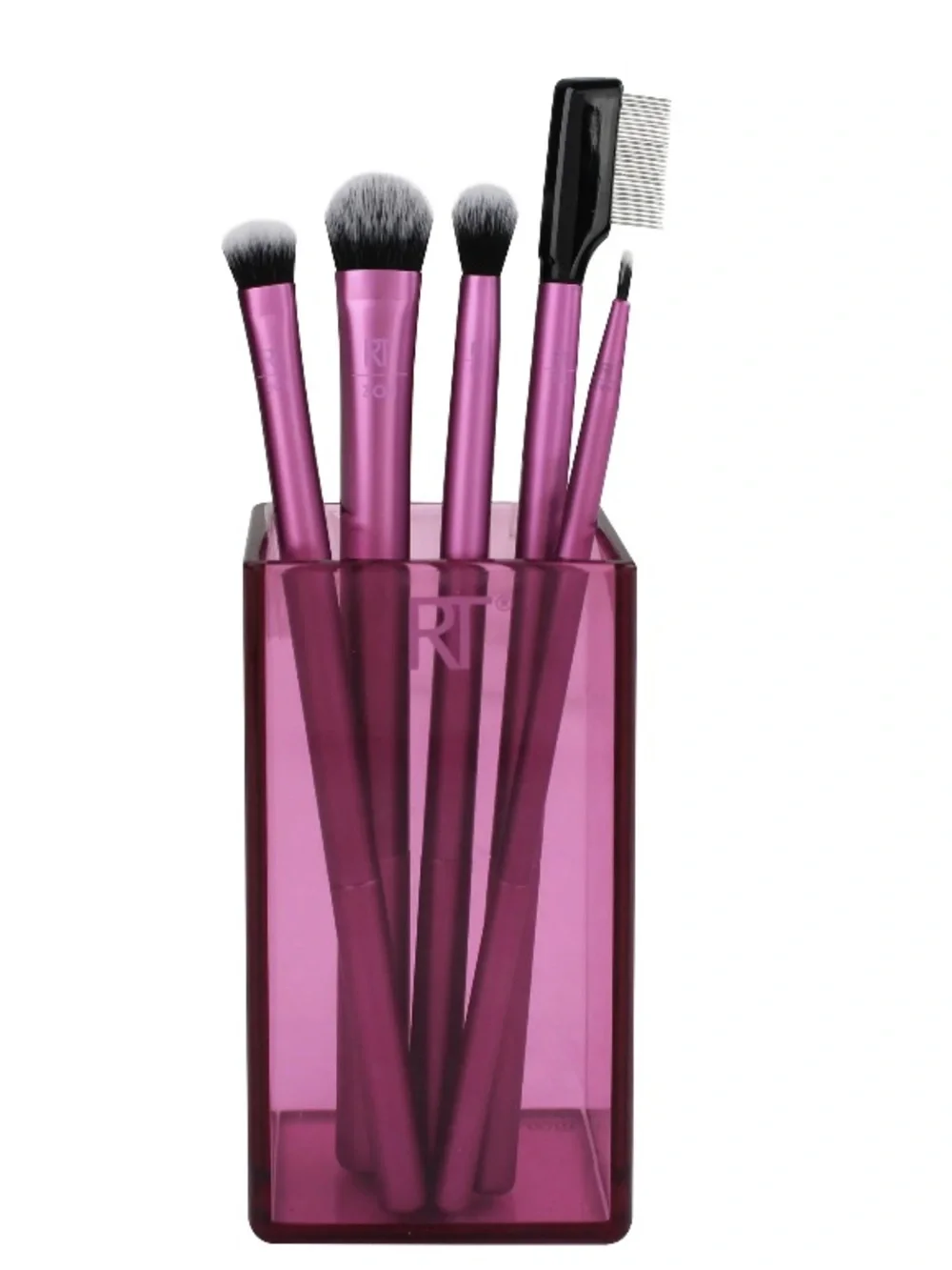 RT Real Techniques Enhanced Eye Set of 6-Eye Brush Set with Holder